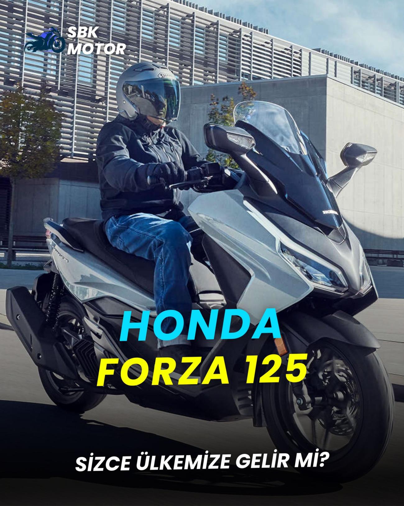 <p>Sizce Honda Forza 125 ülkemize gelir mi?</p><p>Gelirse fiyatı ne olur?<br>Tahmini olarak 300.000 TL civarında olabilir diye düşünüyoruz…<br>Siz ne dersiniz? Yorumlarda buluşalım! ????????</p><p>???