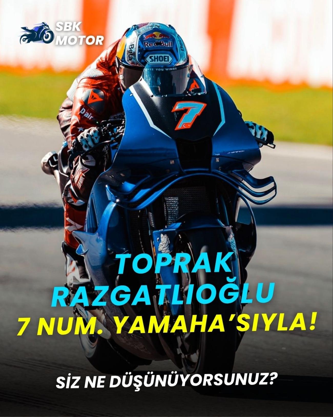 <p>Türkiye motor sporları tarihinde yeni bir dönem başlıyor.<br>Dünya Superbike Şampiyonası’nda elde ettiği başarılarla adını tüm dünyaya duyuran Toprak Razgatlıoğlu, önümüzdeki sezonda MotoGP’de müca