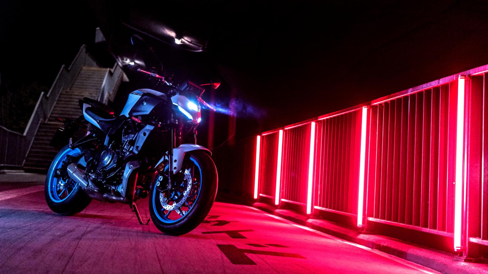 Yamaha MT-07 - 73.4hp, 68Nm tork, 220 km/h en yüksek hız