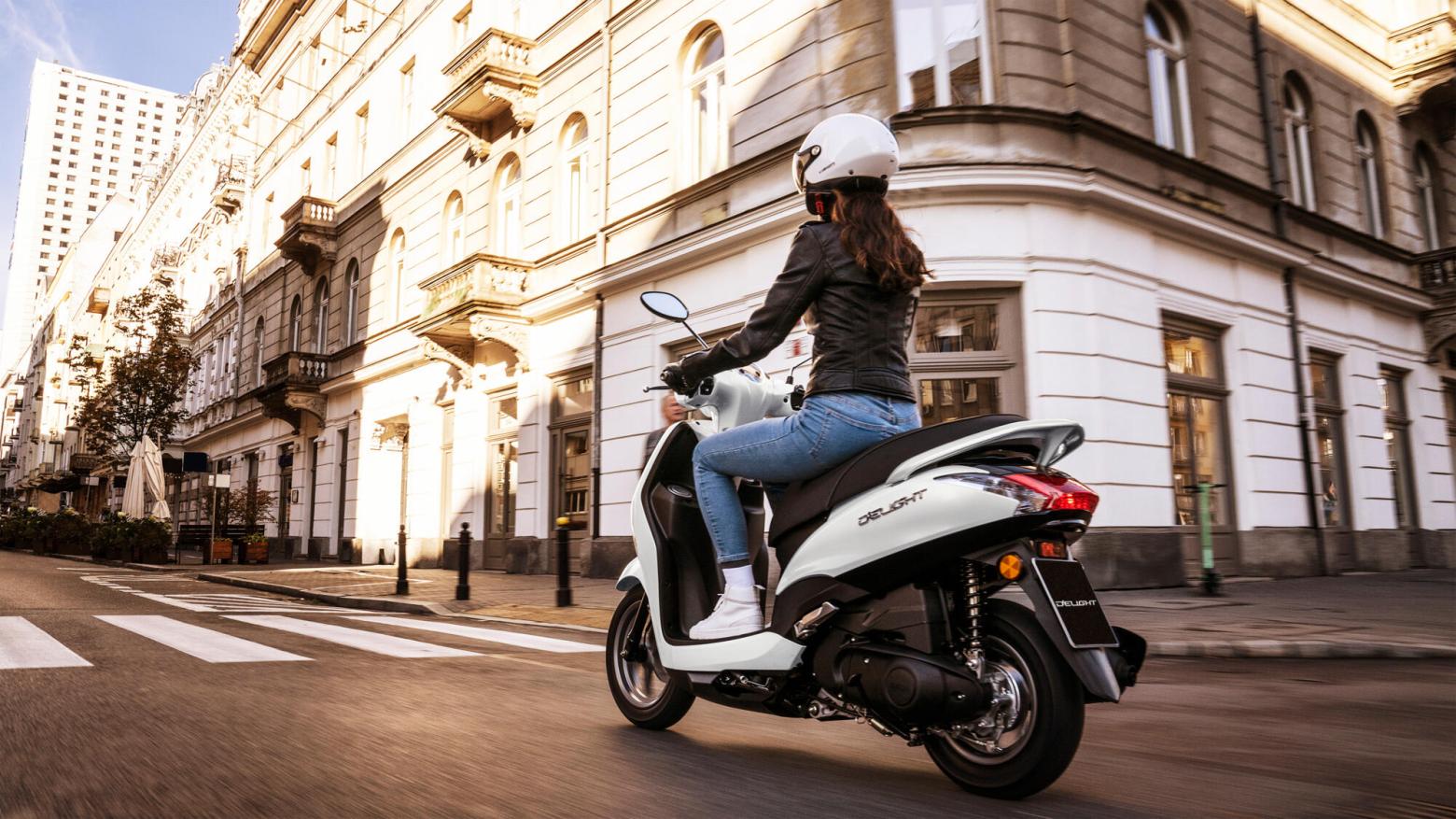 Yamaha Delight 125 - 8.4hp, 9.8Nm tork, 100 km/h en yüksek hız