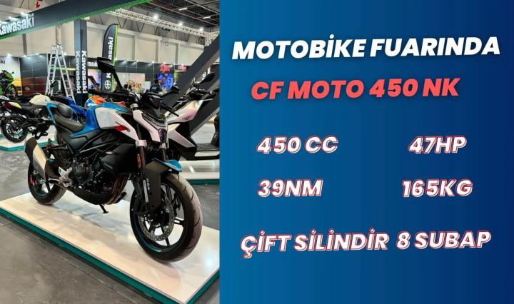 I modelli nuovi di CF MOTO sono stati presentati alla Fiera Motobike 2024 | 450NK, 450MT, 450CL-C, 800NK Moto CF 450NK moto nuda Poco dopo l'introduzione del modello CF Moto 450SR, il modello naked 450NK è stato presentato all'evento motociclistico in Cina. Come per tutti i marchi, non è arrivata nel nostro Paese subito dopo la sua presentazione. Ma la buona notizia è che il modello 450NK, i cui pre-ordini sono iniziati a gennaio, sarà in vendita presso i concessionari CF Moto nei prossimi giorni. La CF Moto 450NK è un modello gemello che utilizza lo stesso blocco motore e lo stesso telaio della 450SR. Questo modello, che ha gli stessi valori di motore, viene presentato come la migliore naked sotto i 500 cc nei Paesi in cui è in vendita. Se consideriamo le recensioni dei canali con un alto numero di abbonati che seguiamo in Grecia, America ed Europa, possiamo facilmente fare questa affermazione.