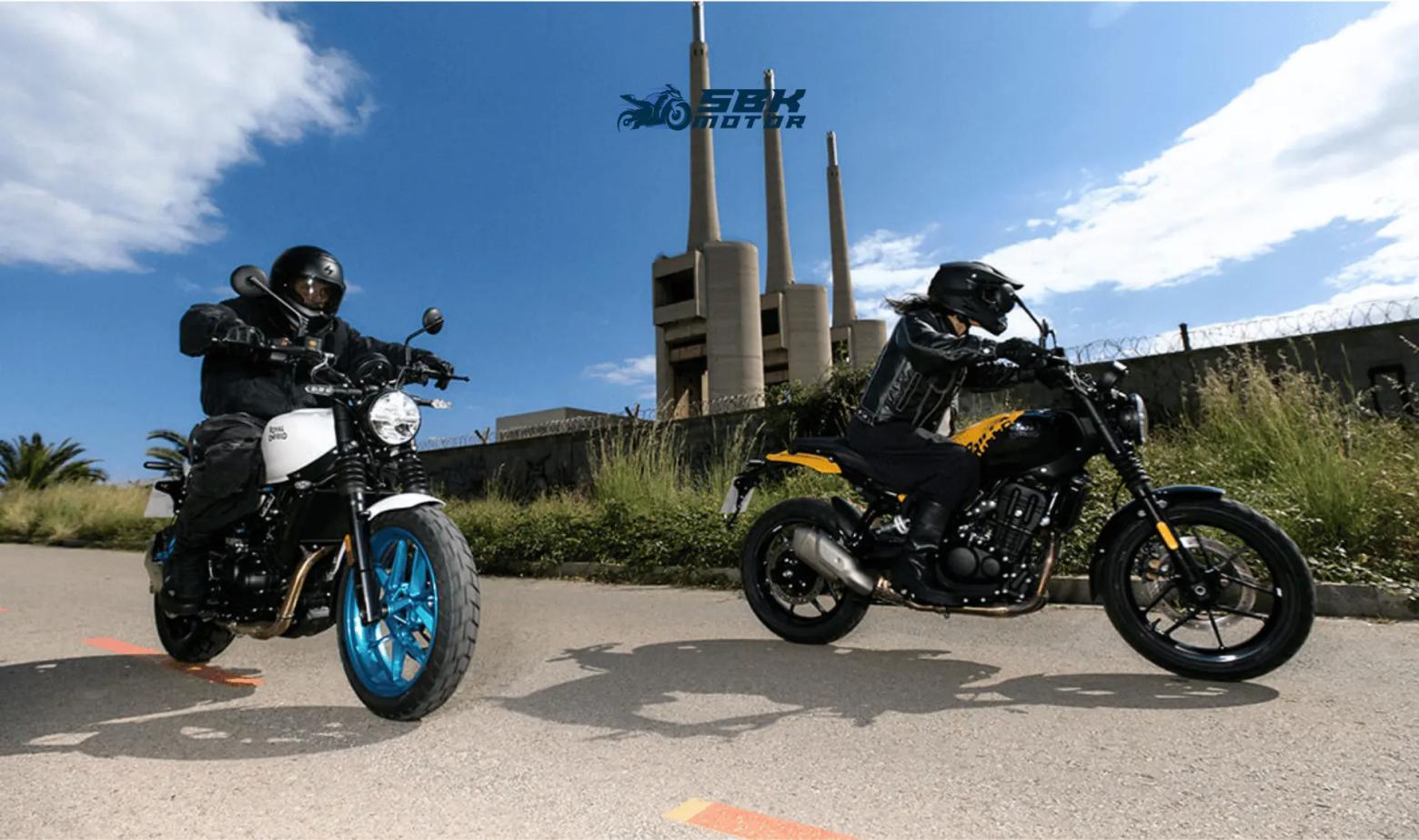 2024 Royal Enfield Guerrilla 450: Prezzo, Specifiche Tecniche, Data di Lancio, Velocita Massima e Molto Altro La Royal Enfield Guerrilla 450 è dotata di componenti di sospensione e frenata superiori per garantire una guida fluida e controllata. La sospensione anteriore è composta da forcelle telescopiche da 43 mm con una corsa di 140 mm, mentre la sospensione posteriore è un monoammortizzatore a collegamento con una corsa di 150 mm. Questi componenti forniti da Showa offrono un'eccellente smorzatura e stabilità, permettendo alla moto di adattarsi a diverse condizioni stradali.