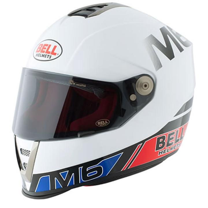  Caratteristiche del BELL M6,  Nome Modello: M6, Peso: 1.4, Materiale: Composite Fibre, Certificazione: UN ECE REG 22.05, Tutte le Caratteristiche del Modello BELL