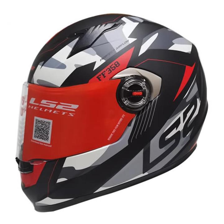  Caratteristiche del LS2 FF358,  Nome Modello: FF358, Peso: 1.4, Materiale: Polycarbonate, Certificazione: UN ECE REG 22.05, Tutte le Caratteristiche del Modello LS2