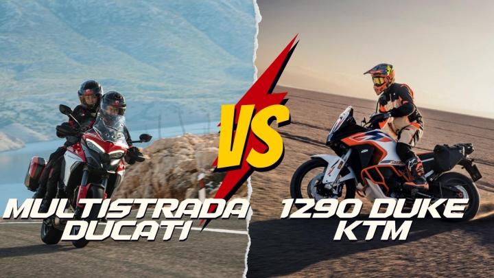 KTM 1290 Super Adventure R vs Ducati Multistrada V4 Kıyaslaması  Bu iki Enduro Kıyaslamasının Kazananı Sizce Kim Olur KTM 1290 Super Duke R'mı Yoksa Ducati Mult