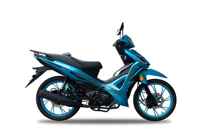 YUKI SOLID 125 Modello della Moto Caratteristiche: Coppia:10.5nm., Potenza:14hp, Peso:93, Velocità Massima:120, Capacità del Serbatoio: 5, Consumo di Combustibile: 2.8, Numero di Cilindri:1, Numero di Valvole: 2