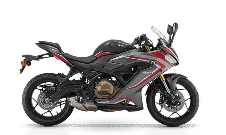 RKS SRK400RR Caratteristiche del Modello Moto: Tork:37nm., Güç:41hp, Peso:179, Velocità Massima:190, Capacità del Serbatoio: 14.3, Consumo di Carburante: 5, Numero di Cilindri:2, Numero di Valvole: 8