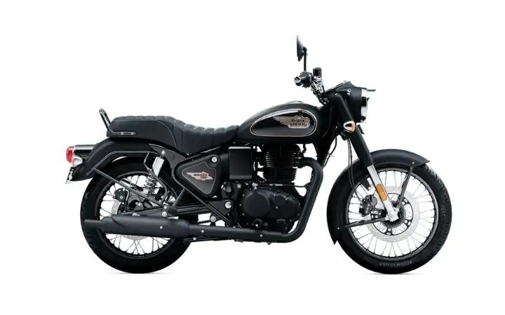 Royal Enfield  Bullet 350 Caratteristiche del Modello Moto: Tork:27nm., Güç:23hp, Peso:195, Velocità Massima:140, Capacità del Serbatoio: 13, Consumo di Carburante: 3.5, Numero di Cilindri:1, Numero di Valvole: 4