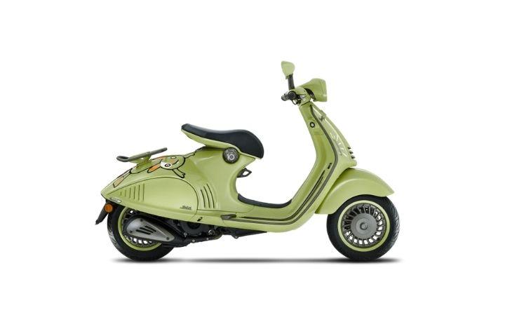Vespa Bunny 946 10. Yıl 150cc Caratteristiche del Modello Moto: Tork:12.4nm., Güç:12.5hp, Peso:100, Velocità Massima:110, Capacità del Serbatoio: 8, Consumo di Carburante: 2.6, Numero di Cilindri:1, Numero di Valvole: 3