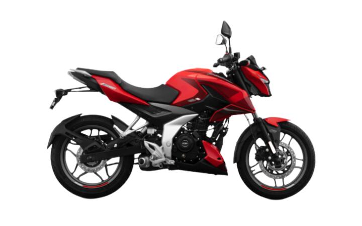 Bajaj Pulsar N 160 Modello di motocicletta Specifiche: Coppia:14.6nm., Potenza:16hp, Peso:168, Velocità massima:110, Capacità serbatoio: 14, Consumo carburante: 3, Numero cilindri:1, Numero valvole: 2