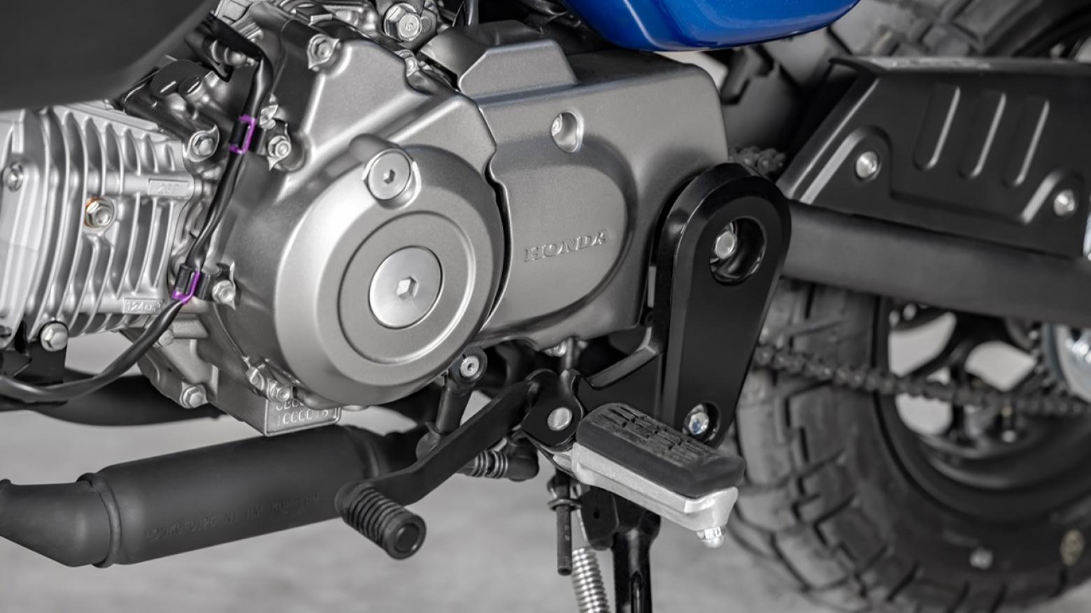 Honda Monkey 125 Motosiklet Özellikleri : Honda Monkey 125 9.3hp Güç, 11nm. Tork, 96km/h Top Speed, 125cc Motor Hacmi,  Fiyat : 189000TL Fiyat, , 104kg Ağırlık, Ön Arka Disk Abs Fren, Ön - Arka(120/80 R12 / 130/80 R12)