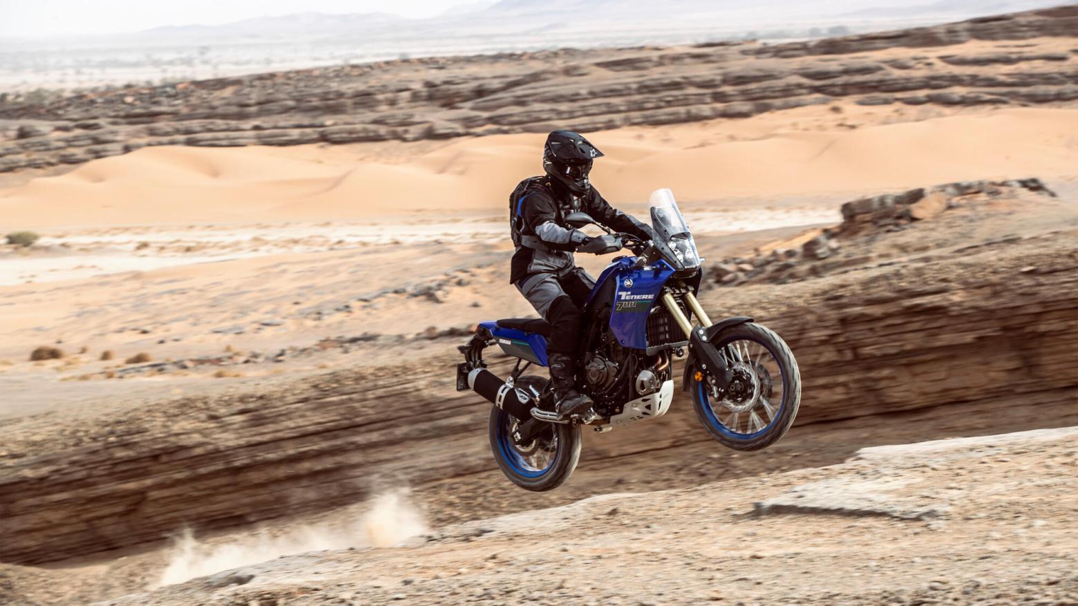 Yamaha Tenere 700 Motosiklet Özellikleri : Yamaha Tenere 700 72.4hp Güç, 68nm. Tork, 210km/h Top Speed, 700cc Motor Hacmi,  Fiyat : 548500TL Fiyat, , 205kg Ağırlık, Hidrolik çift disk, Ø 282 mm, Hidrolik tek disk, Ø 245 mm Fren, 90/90 - 21 M/C 54V, 150/70 R 18 M/C 70V